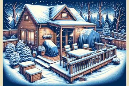 Jak zabezpieczyć drewniane meble ogrodowe przed zimą?